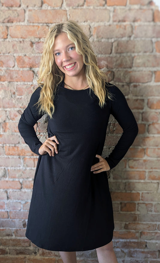 Black Long Sleeve Dress