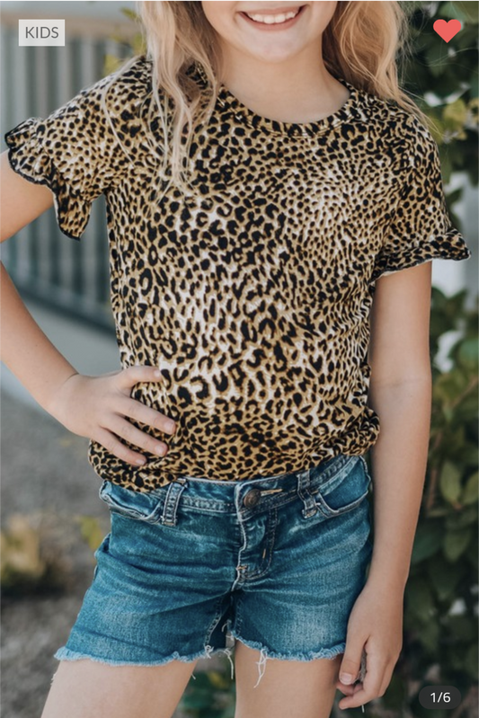 Kids Leopard Shirt